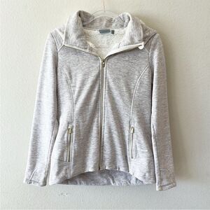 Athleta Luxe Faux Fur Lined Hoodie Jacket